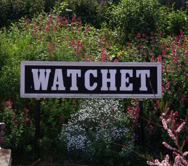 Watchet Station Sign